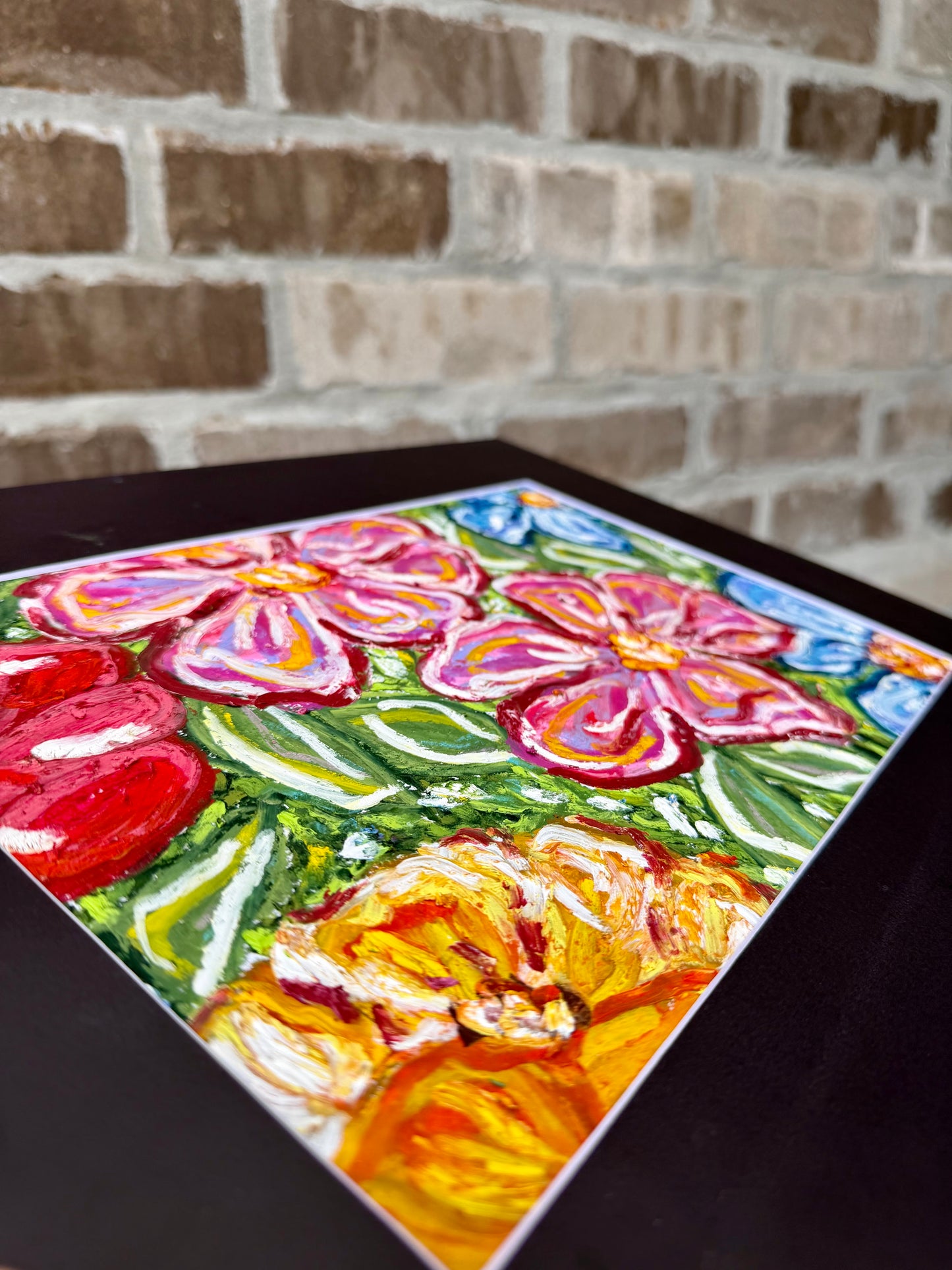 Floral Oil Pastel
