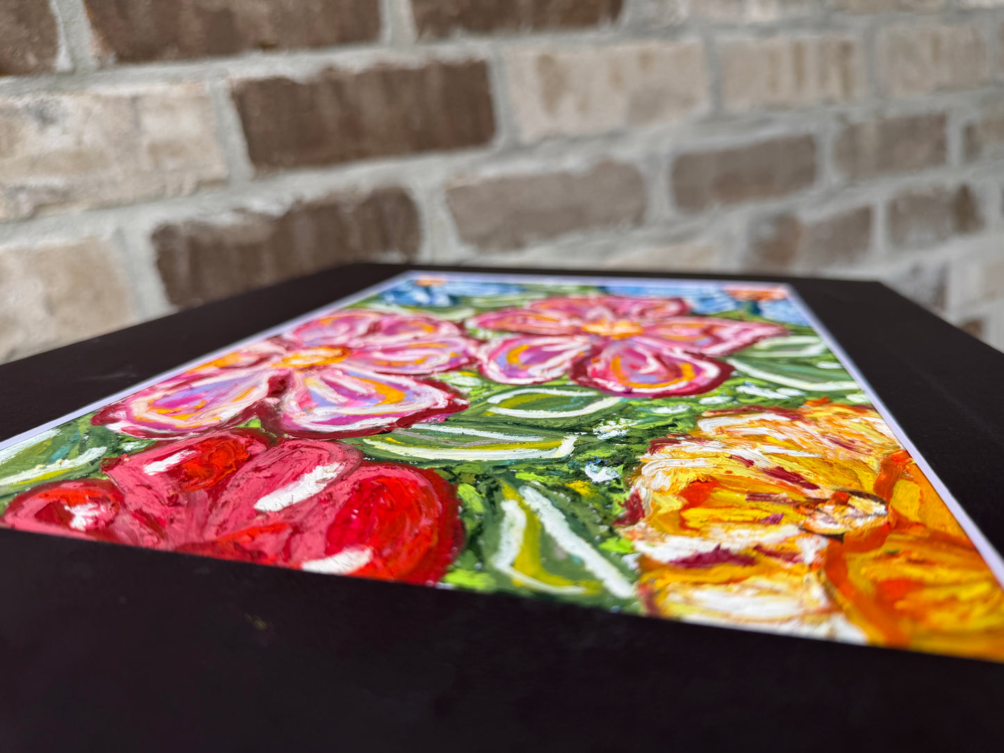 Floral Oil Pastel