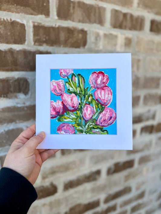 Floral Oil Pastel