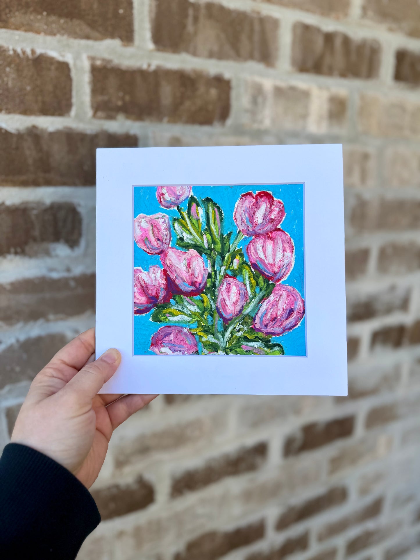 Floral Oil Pastel