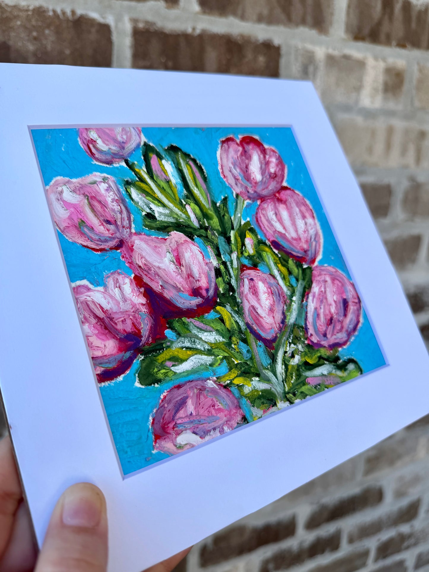 Floral Oil Pastel