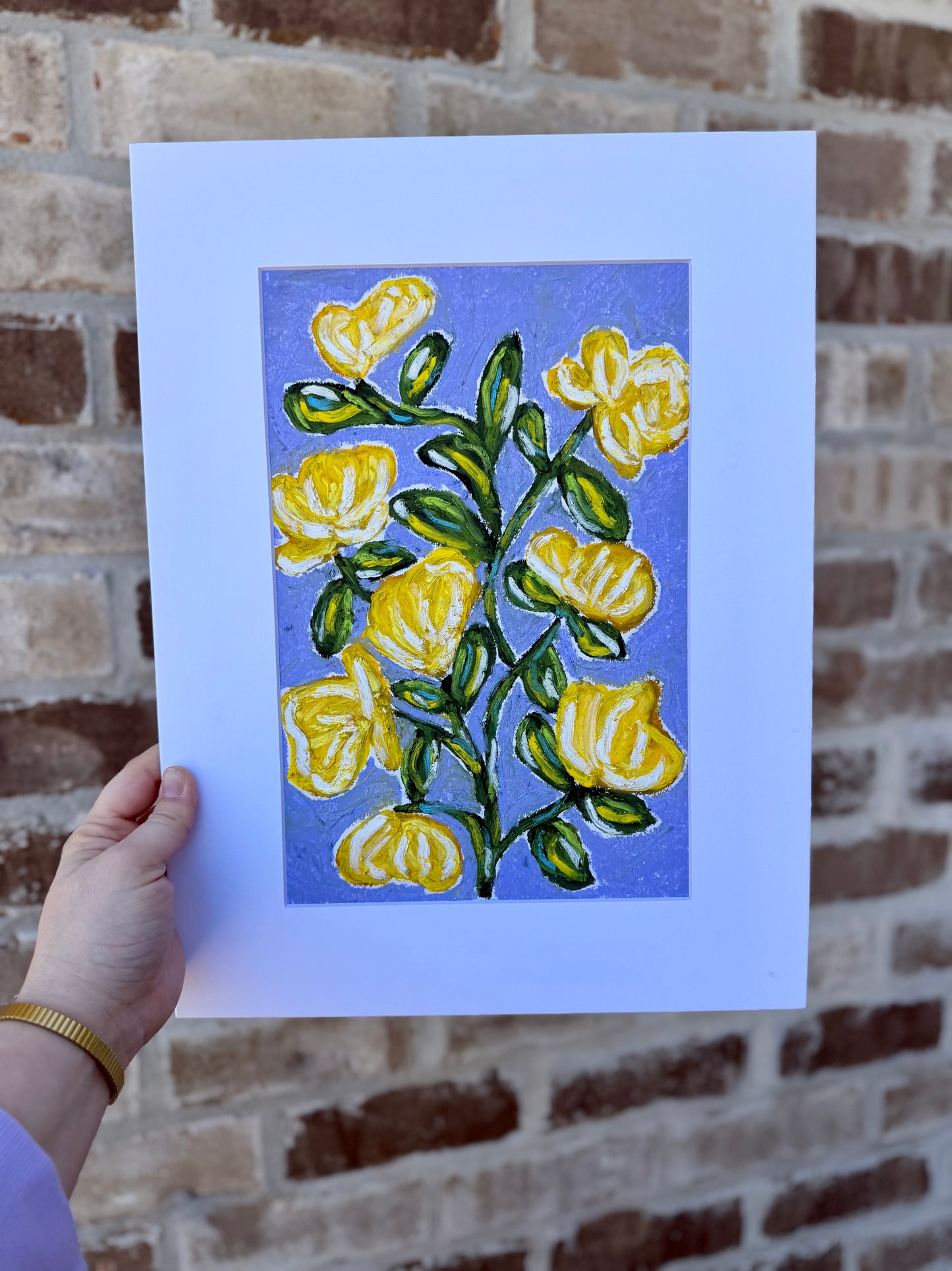 Floral Oil Painting