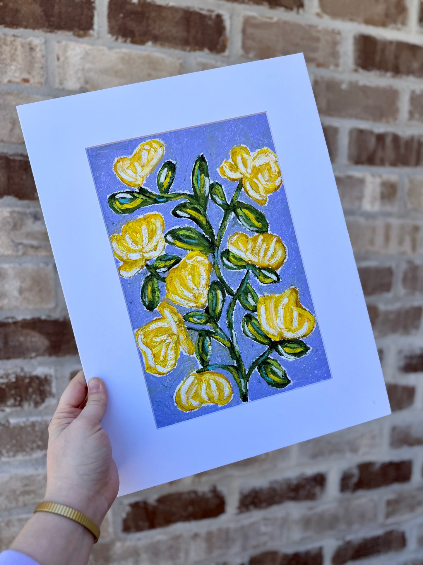 Floral Oil Painting
