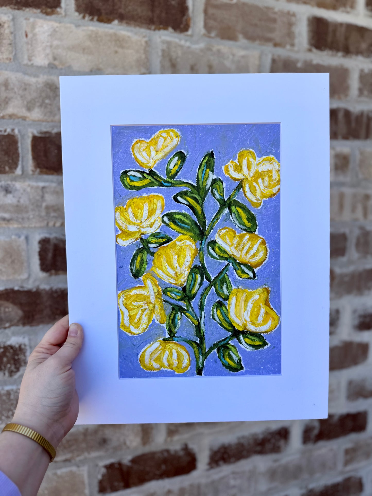 Floral Oil Painting