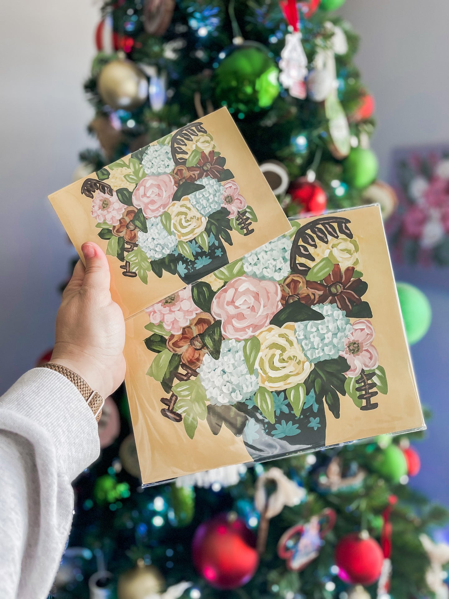Moody Floral Print